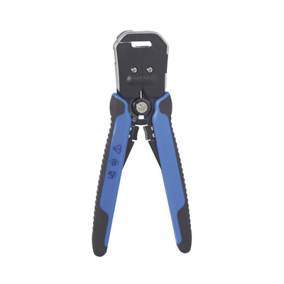 Pelacables Profesional / Ajuste Automático 10-20 AWG Sólido / 12-22 AWG Trenzado / Cable Romex 12/2 y 14/2 / Cortacables Integrado / HVAC y Termostatos