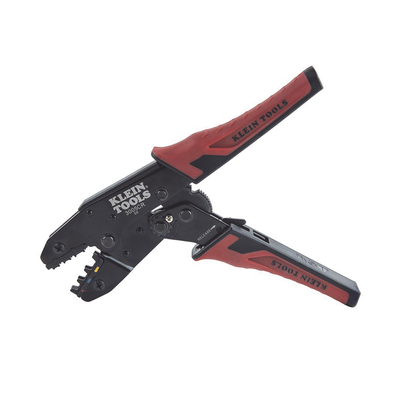 Pinza Ponchadora / Terminales Aislados 10-22 AWG / Acción Compuesta / Tres Cavidades / Doble Agarre