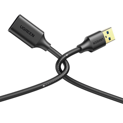 Cable Extensor USB 3.0 / 5 Gbps / 3 m (9.8 ft) / Macho a Hembra / Blindaje Múltiple / Conectores Dorados