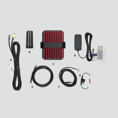 Amplificador Celular Vehicular / 4G LTE 3G VoZ / Alcance +74% / Antena NMO Permanente / Múltiples Dispositivos / Flotas Profesionales