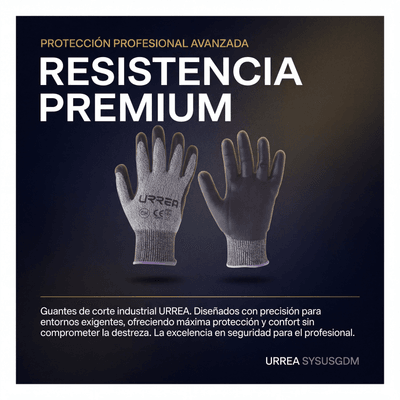 Guante de protección industrial / Supraneema / Recubrimiento nitrilo espumoso / Talla mediana / 4.9 x 32.8 x 78.7 ft