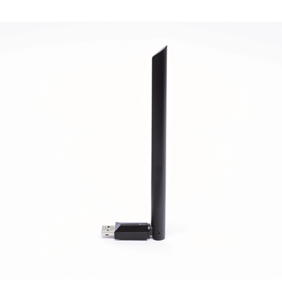 Adaptador USB Wi-Fi / Dual Band AC600 / 200 Mbps 2.4 GHz + 433 Mbps 5 GHz / Antena 5 dBi / USB 2.0