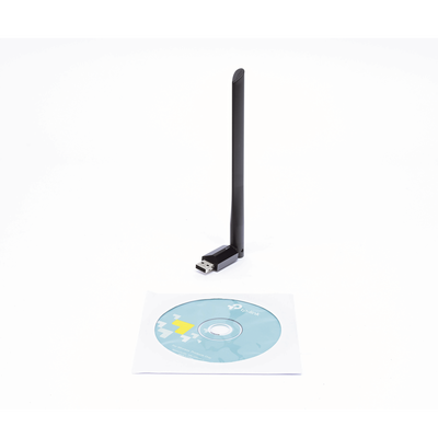 Adaptador USB Wi-Fi / Dual Band AC600 / 200 Mbps 2.4 GHz + 433 Mbps 5 GHz / Antena 5 dBi / USB 2.0