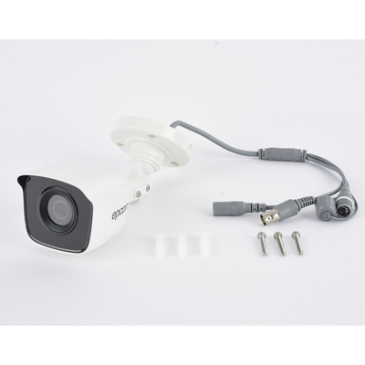 Cámara Bala TURBOHD / 5 Megapixel / Lente 2.8 mm / IR EXIR 20 m (65.6 ft) / IP66 / 4 Tecnologías / Policarbonato