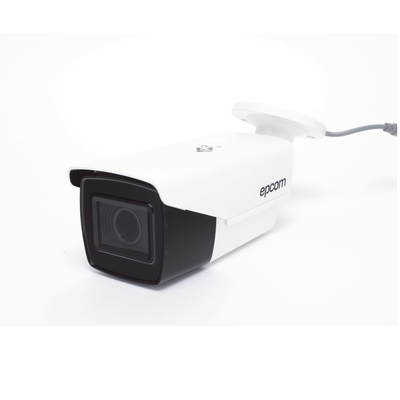 Cámara Bala TURBOHD / 2 Megapixel 1080p / Lente Motorizado 2.7-13.5 mm / IR EXIR 70 m (229.7 ft) / Ultra Baja Iluminación 0.005 Lux / IP67 / Alimentación Dual 12 VCC / 24 VCA