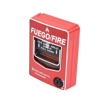 Estación Manual de Incendio / Direccionable / Doble Acción / Texto en Español / Montaje Superficial o Empotrado