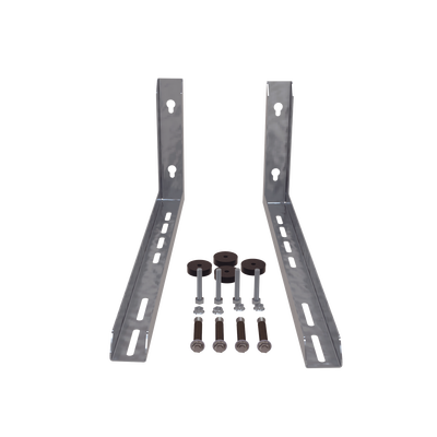 Base Mini Split / Montaje en Pared / Acero Galvanizado / Ajustable / 1 a 3 Ton / 542 x 46 x 235 mm