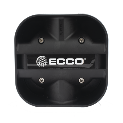 Bocina Compacta de Uso Rudo / 100 Watts / 11 Ohms / Montaje Universal / SAE J1849 / California Title 13
