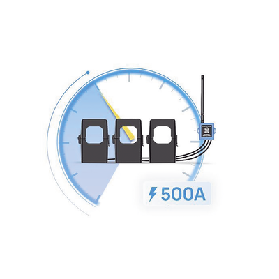 Medidor de Corriente LoRaWAN / Trifásico / Hasta 500 A / Muestreo 3.3 kHz / Diseño No Invasivo