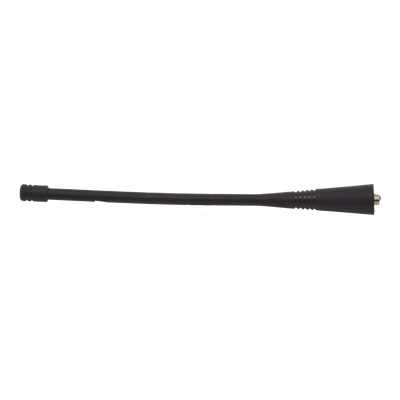 Antena Helicoidal UHF / 400-470 MHz / 50 Ohmios / Omnidireccional / Conector Rosca Monopolo / 170 mm (6.7 in)