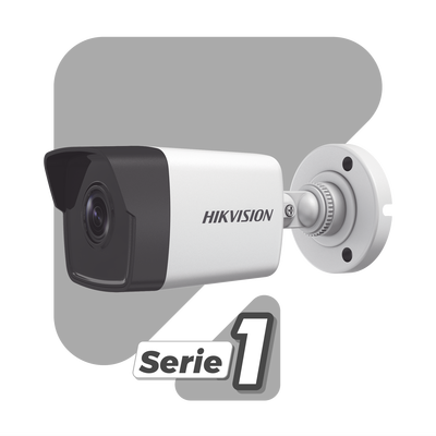 Bala IP / 4 MP / Lente 2.8 mm / IR 30 m (98 ft) / WDR 120 dB / IP67 / H.265+ / PoE / ONVIF
