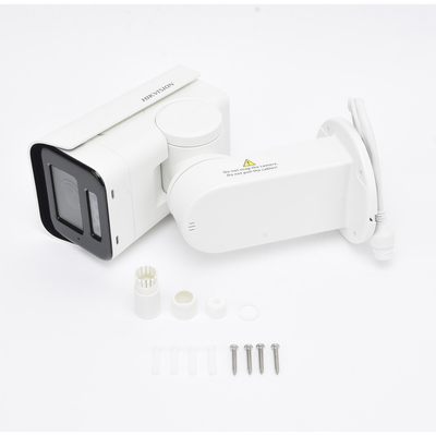 Cámara Bala IP PTZ / 4 Megapixel / Lente Motorizado 2.8-12 mm / IR 50 m (164 ft) / WDR 120 dB / PoE / IP66 / Micro SD / Microfono Integrado