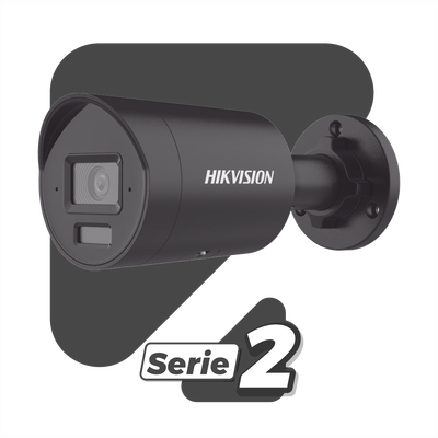 Cámara Bala IP / 4 Megapixel / Dual Light 40 m (131.2 ft) / WDR 120 dB / AcuSense / IP67 / PoE / Micro SD 512 GB