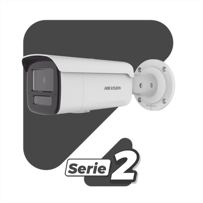 Cámara Bala IP / 6 Megapixel / Dual Light 80 m (262.5 ft) / WDR 120 dB / AcuSense / PoE / IP67
