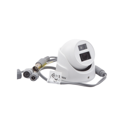 Cámara Turret TURBO HD / 2 Megapixel / Gran Angular 106° / IR EXIR 20 m (65.6 ft) / 4 Tecnologías / IP67 / dWDR