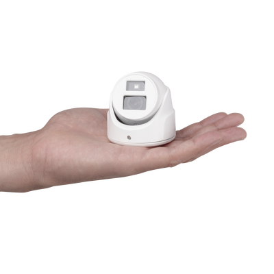 Cámara Turret TURBO HD / 2 Megapixel / Gran Angular 106° / IR EXIR 20 m (65.6 ft) / 4 Tecnologías / IP67 / dWDR