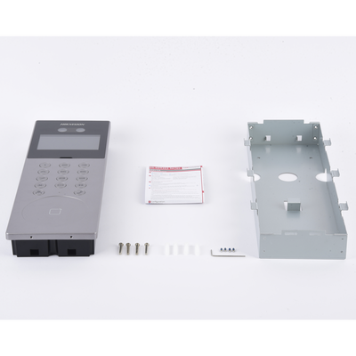 Videoportero IP Multiapartamento / 1080p HD / Reconocimiento Facial IA / Pantalla 4.3' / 5,000 Rostros / 25,000 Tarjetas / IP65 / 500 Departamentos / 9 Frentes de Calle