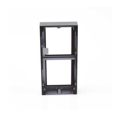 Base de Montaje para Videoportero IP / 2 Módulos / Superficie / Aluminio / -40°C a +60°C (-40°F a 140°F)