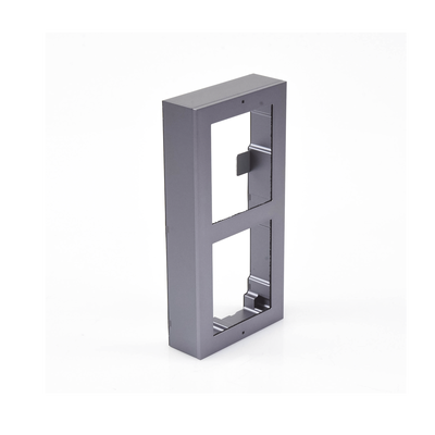 Base de Montaje para Videoportero IP / 2 Módulos / Superficie / Aluminio / -40°C a +60°C (-40°F a 140°F)