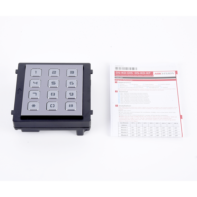 Módulo de Teclado para Frente de Calle / Apertura por Código / Llamada a Monitor / IP65 / Aluminio / -40 °C a +55 °C (-40 °F a 131 °F)