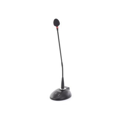 Micrófono de Escritorio Cuello de Ganso / Condensador Cardioide / Phantom +48V / Salida XLR Balanceada / Cable 8 m (26.2 ft)