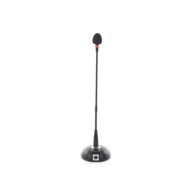 Micrófono de Escritorio Cuello de Ganso / Condensador Cardioide / Phantom +48V / Salida XLR Balanceada / Cable 8 m (26.2 ft)