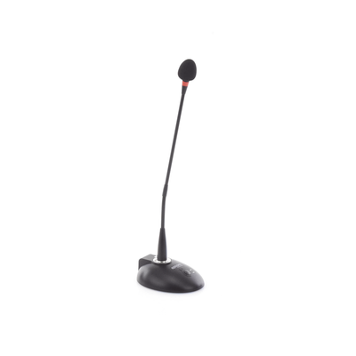 Micrófono de Escritorio Cuello de Ganso / Condensador Cardioide / Phantom +48V / Salida XLR Balanceada / Cable 8 m (26.2 ft)