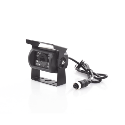 Cámara Análoga Vehicular / IR CMOS / 18 LEDs / IP69K / Exterior / Kit Reversa