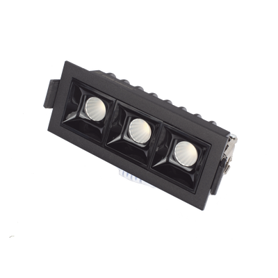Reflector Empotrable LED / 6 W / 420 lúmenes / 6000 K Luz Fría / Haz 45° / IP20 / 50000 hrs