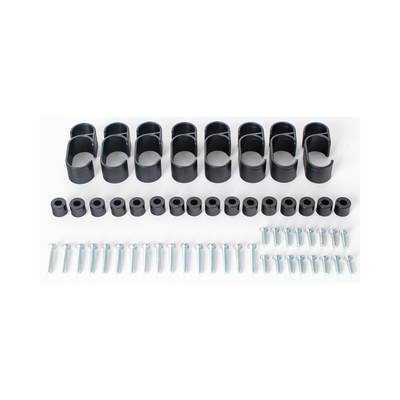 Soporte de Escritorio Articulado / 4 Monitores 13 a 27" / Carga 15 kg (33 lbs) por Pantalla / VESA 75x75 y 100x100 / Acero / Giro ±30°