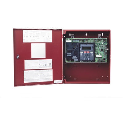 Panel de Control de Alarma Contra Incendio Direccionable / 50 Dispositivos en Lazo SLC / Comunicador Dual POTS/IP / 2 NAC Clase A/B / Pantalla LCD 80 Caracteres
