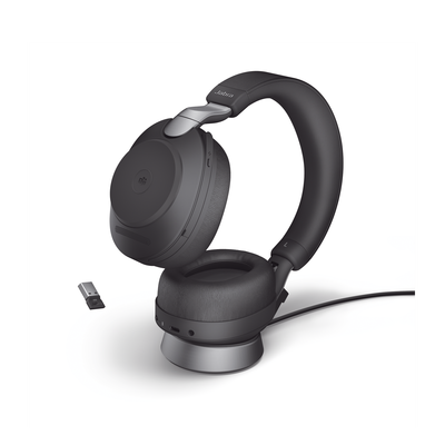 Auricular Profesional Inalámbrico / Cancelación de Ruido Activa Híbrida / 10 Micrófonos / Bluetooth 5.0 Dual / Autonomía 37 Horas / Indicador de Ocupado 360°