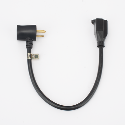 Extensión Eléctrica de Uso Rudo / 2 Salidas NEMA 5-15R / 30 cm / 14 AWG / 1800 W / 15 A