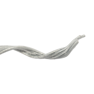 Remate Preformado para Fibra Óptica / Acero Galvanizado / Mini-ADSS 6-7 mm / Tensión 1300 N / 20 Años Vida Útil / Pierna Dispareja