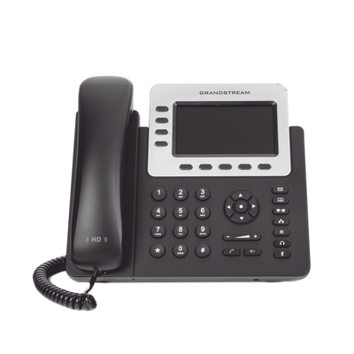 Teléfono IP Empresarial / 4 Líneas / Pantalla TFT LCD 4.3" / Dual Gigabit Ethernet / PoE / Bluetooth 2.1 / Conferencia 5 Vías / 160 BLF con Expansión