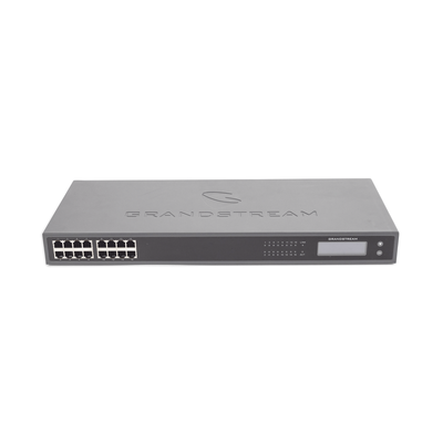 Gateway VoIP / 16 Puertos FXS / 1 Conector TELCO 50 Pines / 1U Rack / Gigabit Ethernet