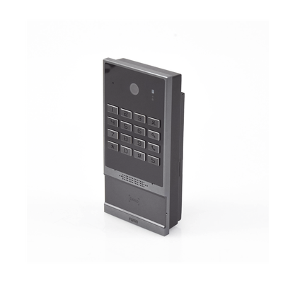 Videoportero SIP / 2 Megapixel / IP66 e IK07 / Teclado Iluminado / 10,000 Tarjetas RFID / PoE / 2 Relevadores