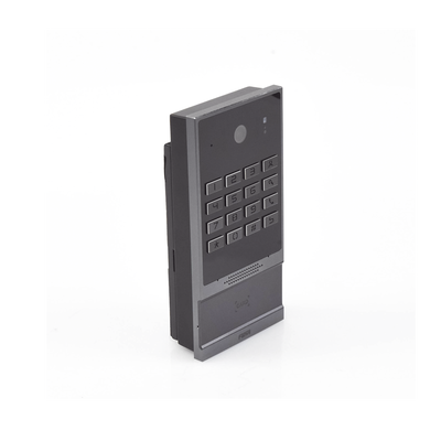 Videoportero SIP / 2 Megapixel / IP66 e IK07 / Teclado Iluminado / 10,000 Tarjetas RFID / PoE / 2 Relevadores