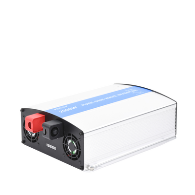 Inversor / Onda sinusoidal pura / 1600 W nominal / 2000 W pico / Entrada 24 Vcc / Salida 120 Vca / 10.7 x 7.6 x 3.2 in