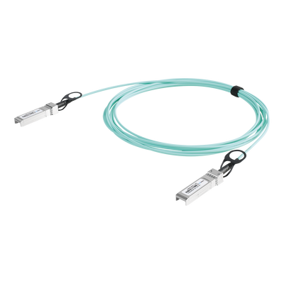 Cable AOC SFP+ / 1 y 10 Gbps Full Duplex / 1 metro (3.3 ft) / IEEE 802.3ae / SFF-8431