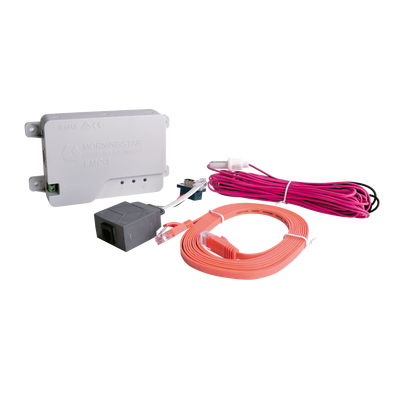 Convertidor Ethernet a MeterBus / Monitoreo Remoto IP / 12V 24V 48V DC / MODBUS / Controladores MPPT PWM