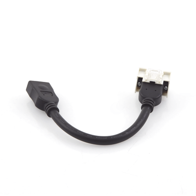 Adaptador HDMI / Pigtail Hembra-Hembra / 4K UHD / HDMI 2.0 / Faceplate 2 Salidas / 0.61 m (2 ft) / Blanco