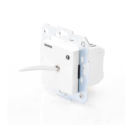 Módulo de Pared para Tirador de Baño / LED Indicador Rojo / Contacto NC Supervisado / IP54 / 12 VCC / 44 mm