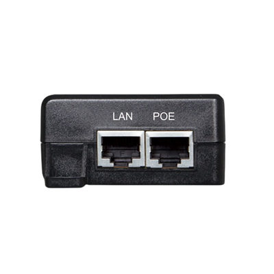Inyector PoE / 802.3af/at / 30 W / Puertos 10/100/1000Mbps/2.5G/5G / Alcance 100 m (328 ft)