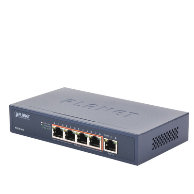 Extensor PoE / 65W Ultra PoE / 4 Puertos Gigabit / 200 m / 656 ft / 10 Gbps Switch