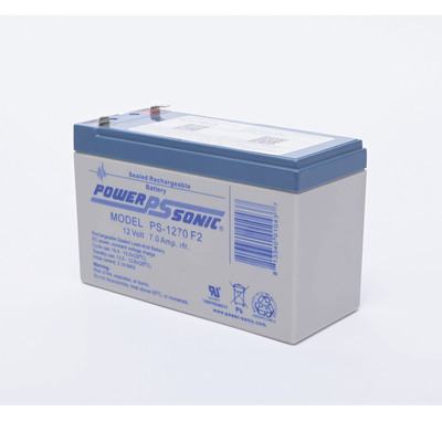 Batería de Respaldo AGM/VRLA / 12V / 7.0 Ah / Terminales F2 / 5 Años Vida Útil / Certificación UL