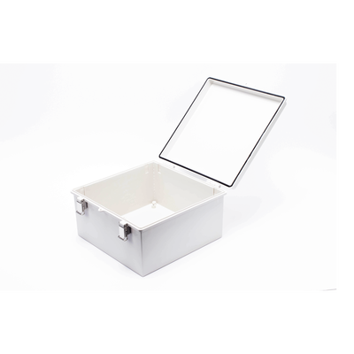 Gabinete de Protección IP / ABS Intemperie / IP66 / 300 x 300 x 180 mm / Cierre Inoxidable / Opción Candado 5 mm