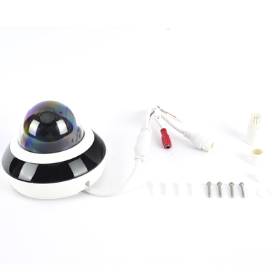 Mini Domo PTZ IP / 4 Megapixel / Zoom Óptico 4X / IR EXIR 20 m (65.6 ft) / WDR 120 dB / PoE / IP66 / IK10