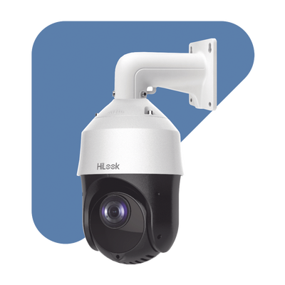 Domo PTZ IP / 2 MP / 15X Zoom Óptico / 100 mts IR (328 pies) / IP66 / PoE+ / WDR 120 dB / EIS / 3D-DNR