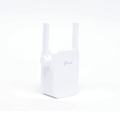 Extensor de Cobertura WiFi / Doble Banda 2.4 y 5 GHz / 750 Mbps / 2 Antenas Externas / Puerto Ethernet 10/100 Mbps / 2.56 x 2.56 x 2.56 pies